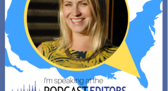 Announcement: Gritty Birds/Jeni Wren Stottrup speaking at First Podcast Editors Conference at PodFest