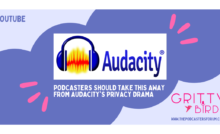 Audacity Scandal Website image